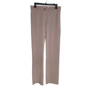 Women's - Betabrand Beige Straight Dress Pants, Size Medium